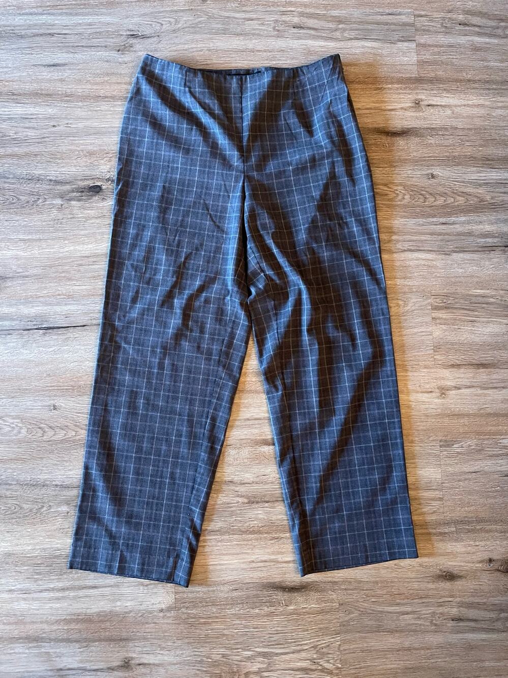 Geoffrey Beene Sport Plaid Pants Size 14 Stretch